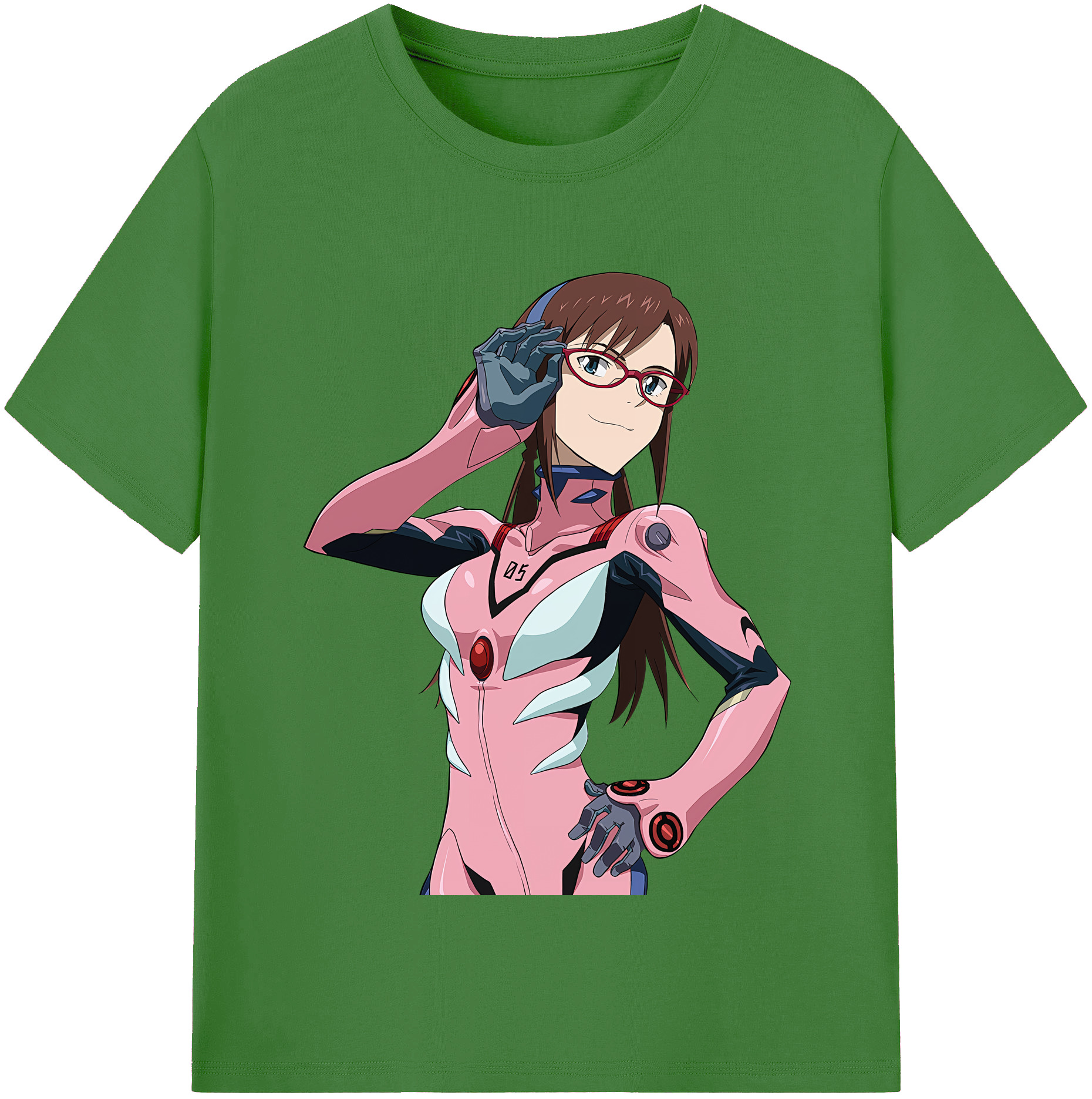（画像用） EVA 新世紀エヴァンゲリオン レディースカジュアルプリントTシャツ（綿100％）